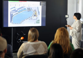 Year-round pavilion and pontoon pier to appear near City lake