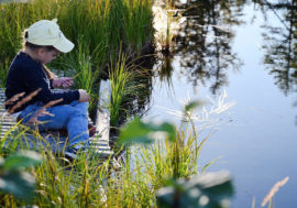 Sunday school children learned about man-nature relationship