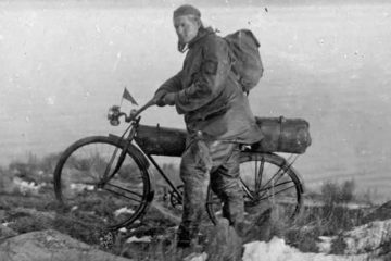 Tourist Gleb Travin crossed Taimyr by bicycle in 1930