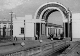 Once there was arch at entrance to Norilsk industrial zone