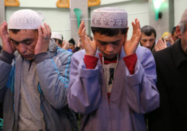 Norilsk Muslims performed festive prayer in northernmost mosque