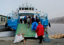 Passenger navigation on Yenisey to open