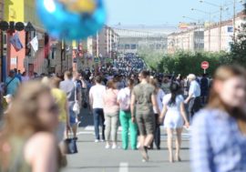 Norilsk residents to “hug” city and set record (0+)