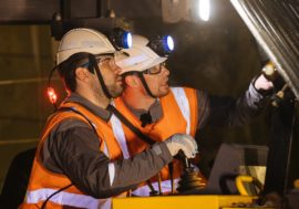 Yan Nepomniachtchy trained at Nornickel mine