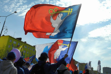 Norilsk residents celebrate main holidays in July