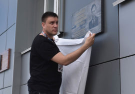 Legendary sailor immortalized in Dudinka port