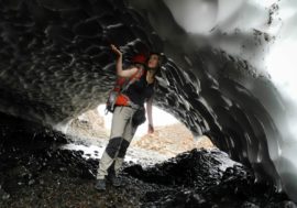 Scientists test film to protect glaciers from melting