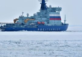 Rosatomflot icebreakers conducted unique operation in Arctic