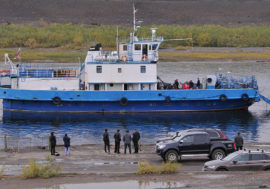 Passenger river navigation completed on Taimyr