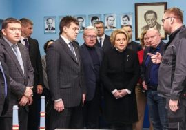 Valentina Matvienko takes working trip to Norilsk