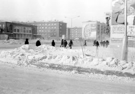 Look how Norilsk most recognizable street changed