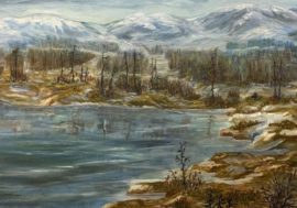 Heart of Norilsk by Alexey Savanin presented in art gallery
