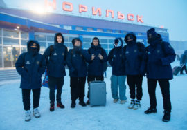 Popular media football players to get acquainted with Norilsk