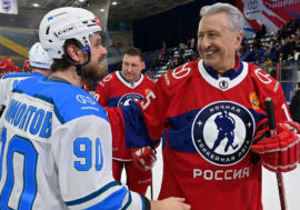 Charity hockey match ended in Norilsk
