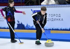 Dudinka Young curlers got bronze at Junior Nornickel Curling Cup 2024