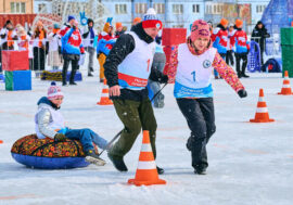 Nornickel families competed in Polar Olympics