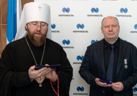 Vladimir Potanin awarded medal for charity