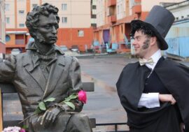 Today Pushkin written his first press release