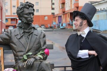 Today Pushkin written his first press release