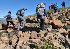 Talnah residents collect stones for GEOpark