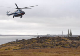 Clean Arctic volunteers to take scrap metal off cape Chelyuskin