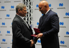 Nornickel employees get awards on professional holiday