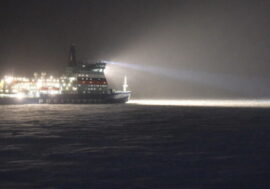 Legendary icebreaker Lenin undergoes repairs