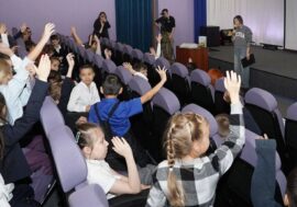 Yenisey Stories cartoon lesson held in Dudinka