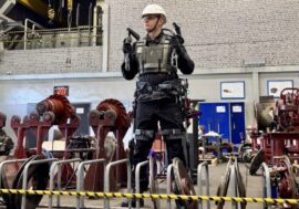 Nornickel presented new industrial exoskeleton