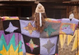 Artist Milana Pestereva invites to knitting meditation