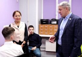 AI classroom opened in Dudinka