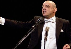 Konstantin Raikin spoke to Norilsk audience in his own voice