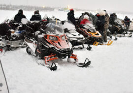 Snowmobile rides held on New Year’s Eve