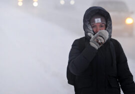 Severe frosts hit Norilsk
