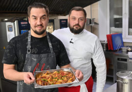 Anton Zaitsev cooked for NMP employees
