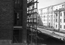 What was hidden behind this facade?