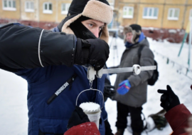 Second Winter Field School on snow accumulation concluded