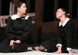 Theater goes up to blackboard